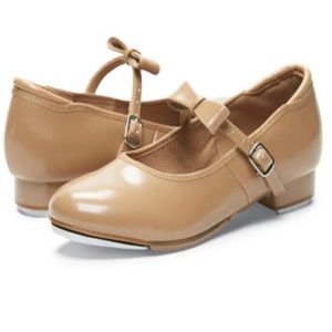 Girls sz. 3.0 A Medium. Mary Jane Tap Shoe B70 Balera Dancewear